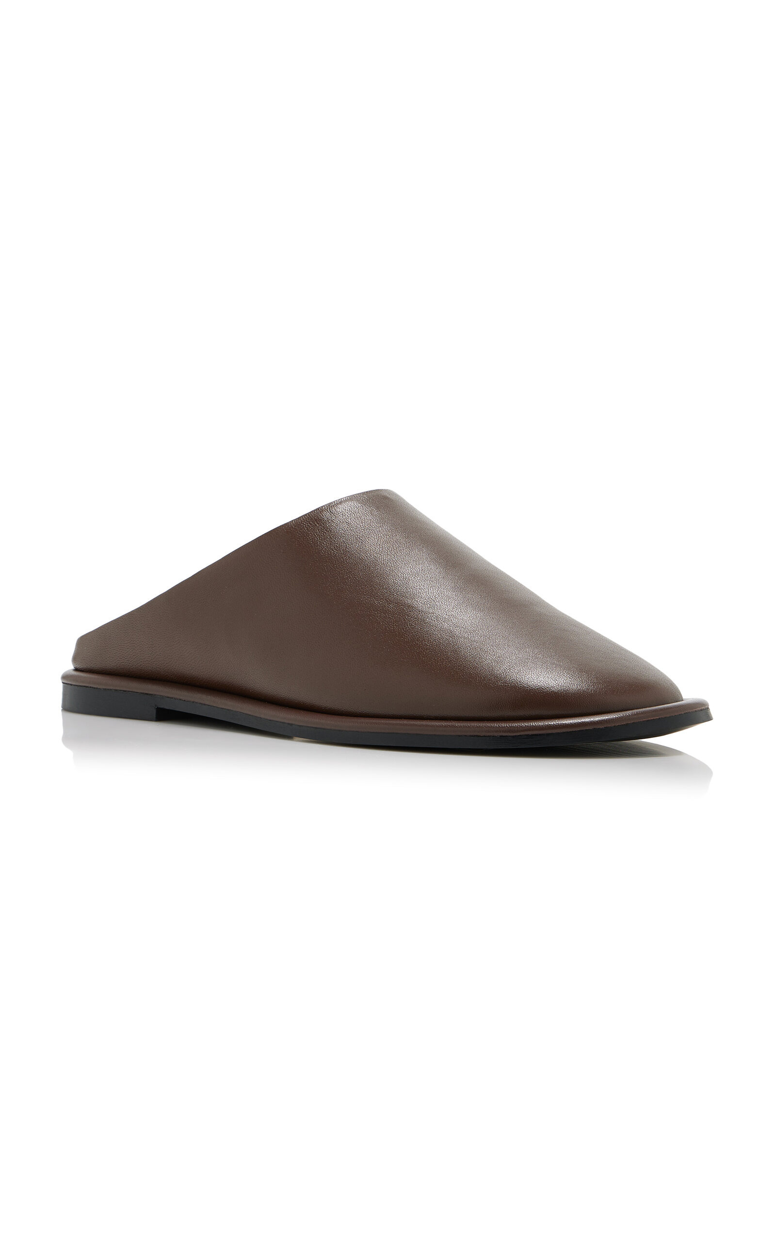 Spencer Leather Mules brown - 4