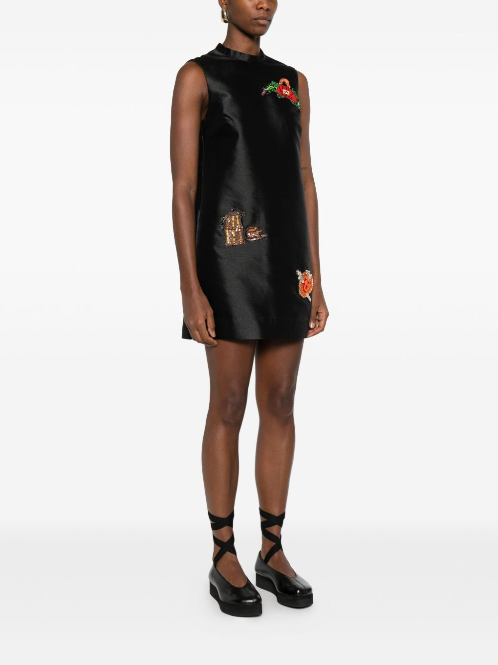 Ginger embellished sleeveless mini dress - 3