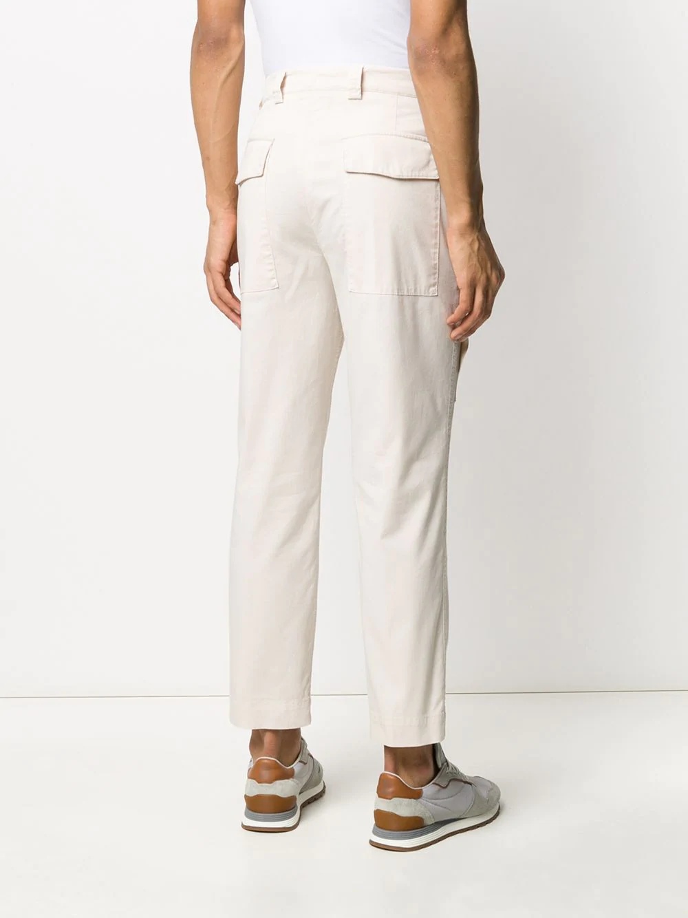 multi-pocket cropped trousers - 4