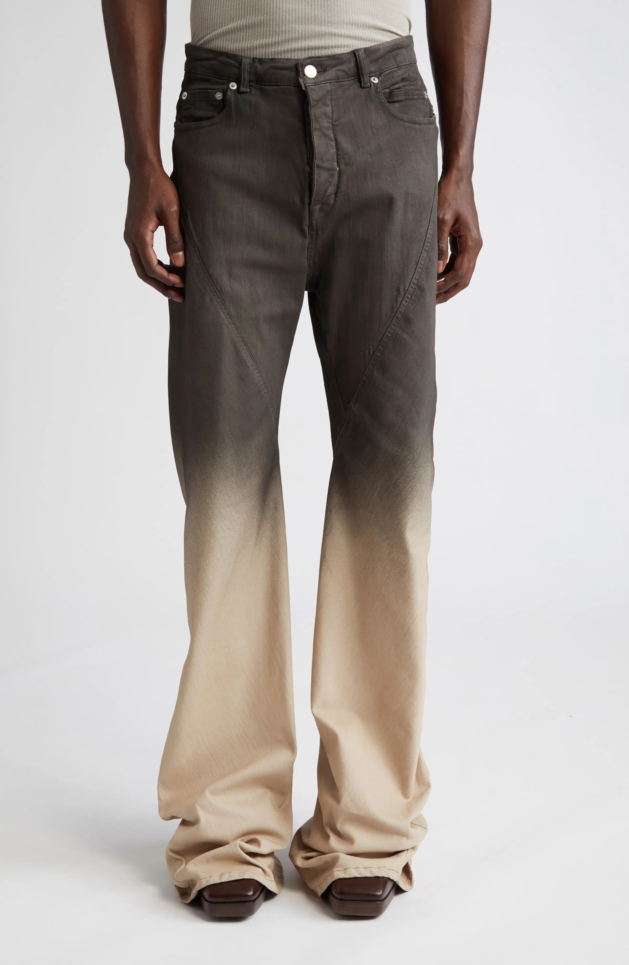 【関税＆送料込み】Rick Owens Bias Pant Rick Owens Drawstring Bias Pants in Dinge SS25 – Antidote