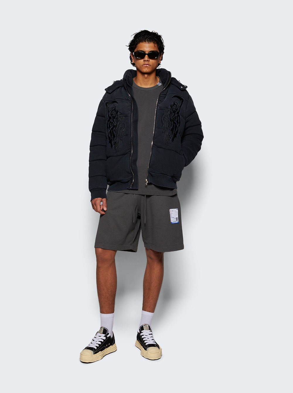 French Terry Easy Shorts Dark Grey - 2