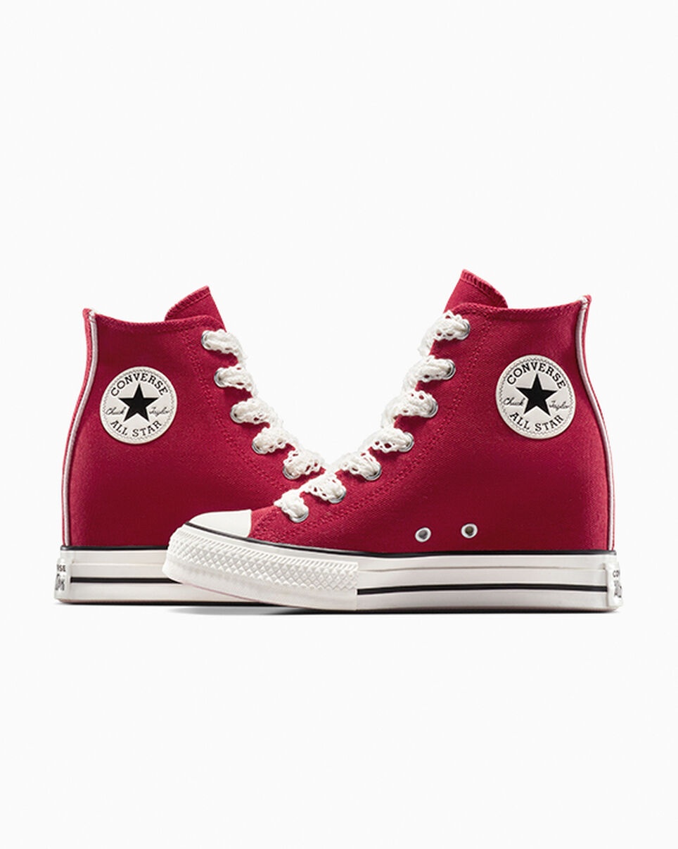 Chuck Taylor All Star Wedge Platform Crochet Laces - 6