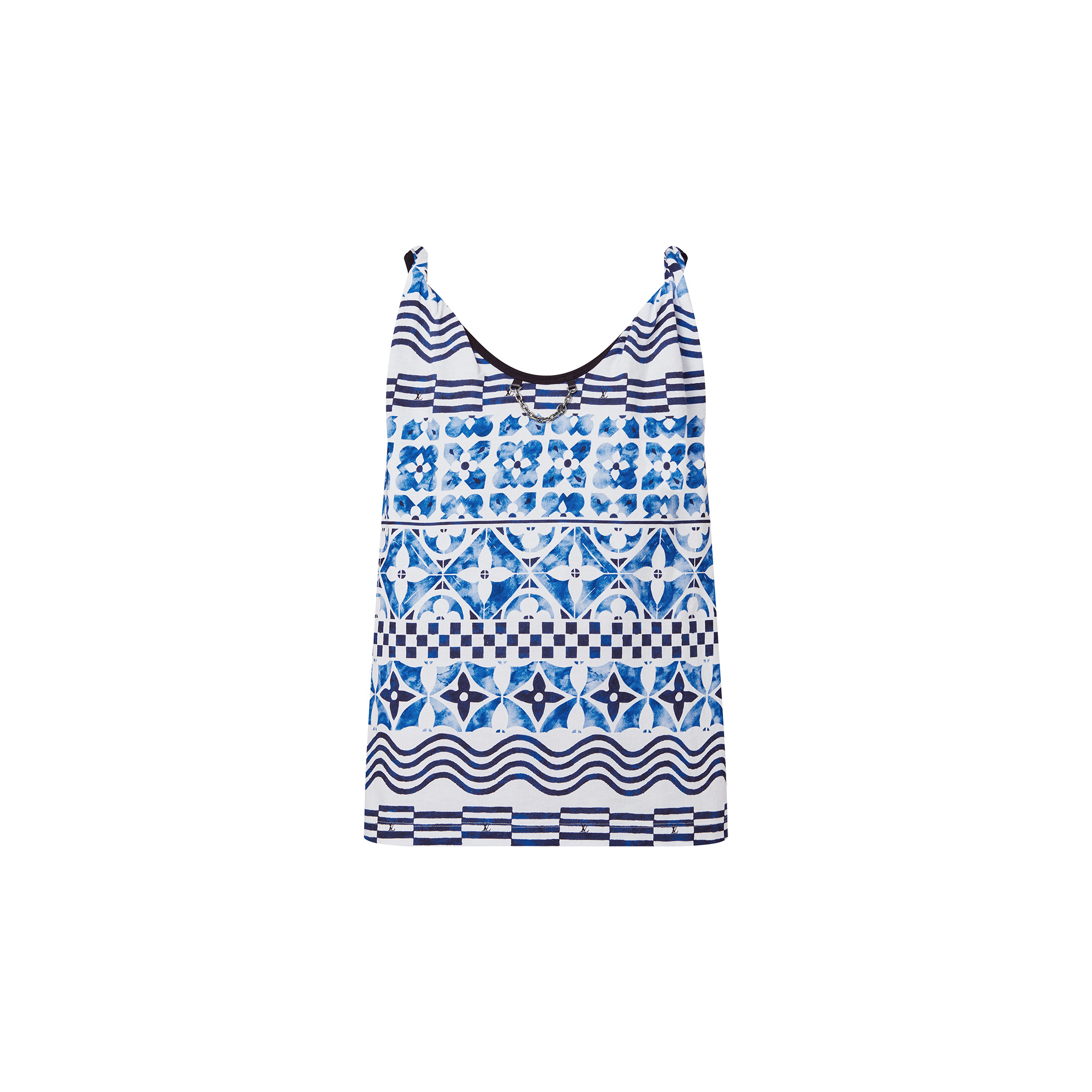 Monogram Tile Tank Top - 1