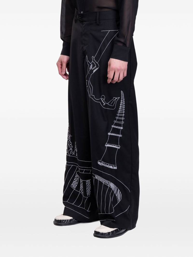 KidSuper Circus Sketch trousers outlook