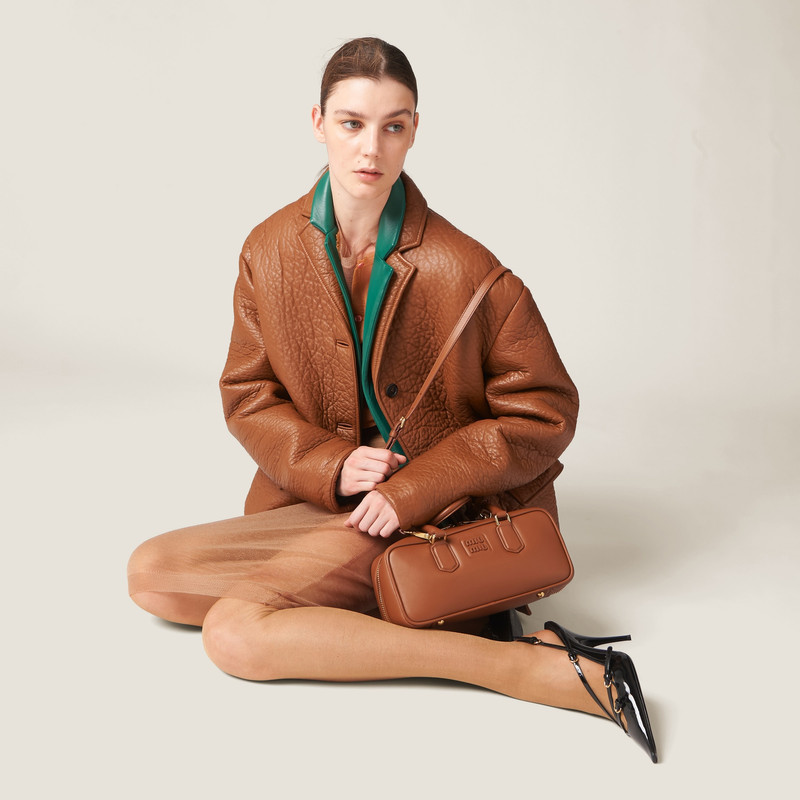 Miu Miu Arcadie leather bag outlook