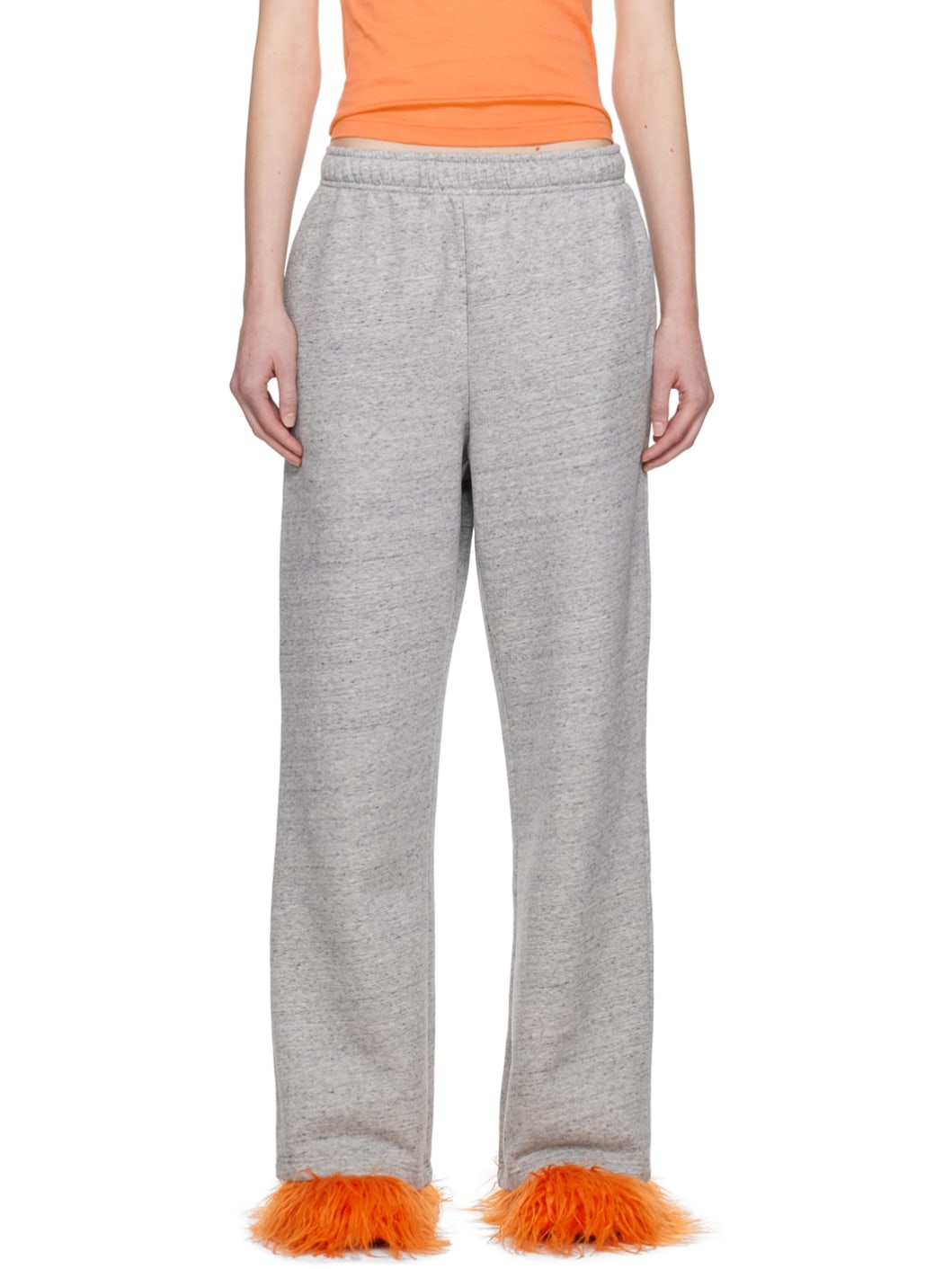 Gray Patch Lounge Pants - 1