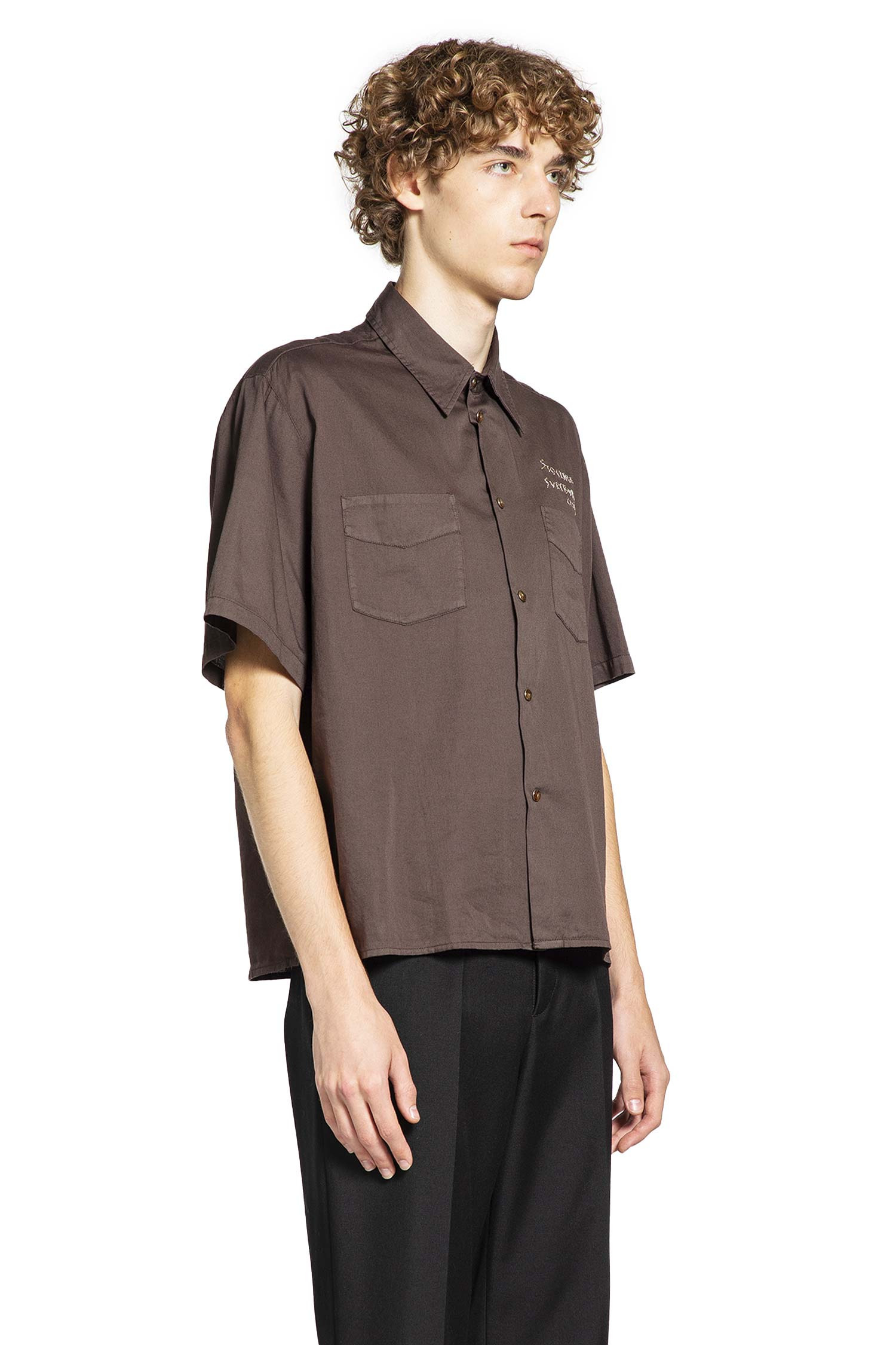 Stockholm Surfboard Club Man Brown Shirts - 2