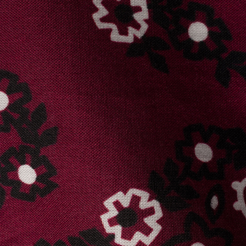 Miu Miu Printed poplin scarf outlook