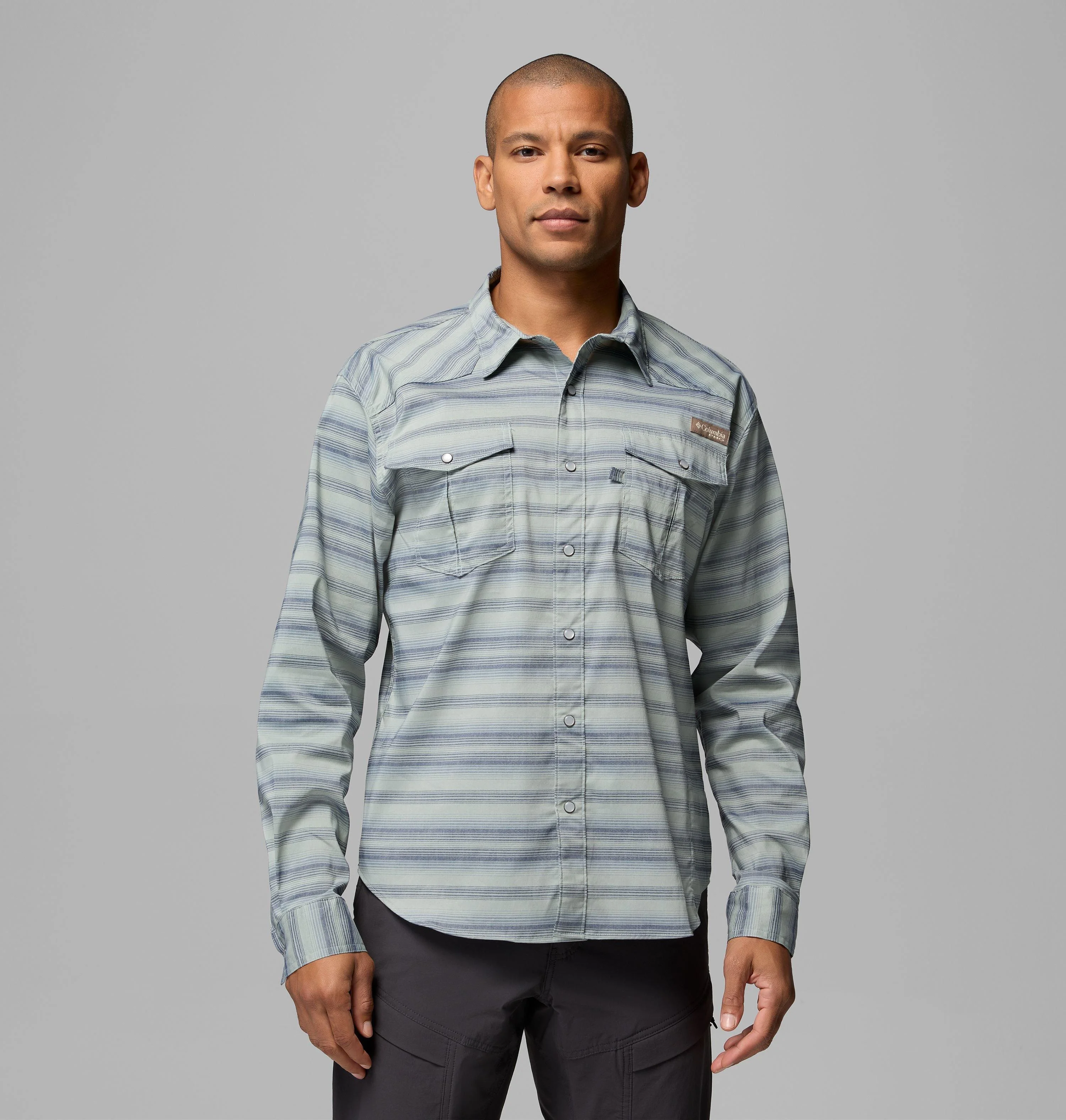 Men's Saddle Point II Long Sleeve Western Shirt - 1