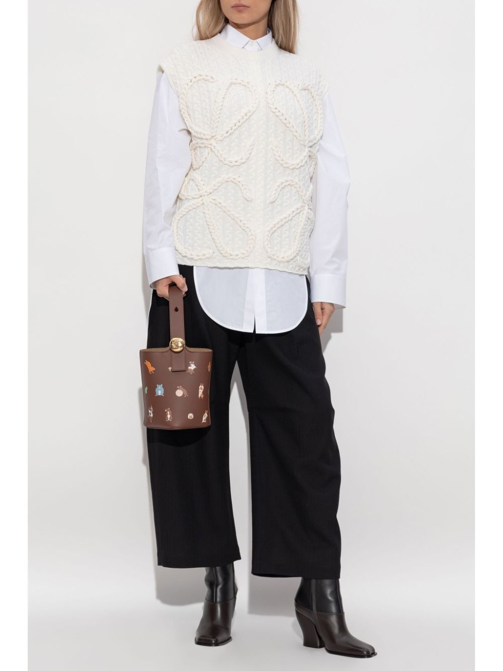 Anagram knit vest - 2