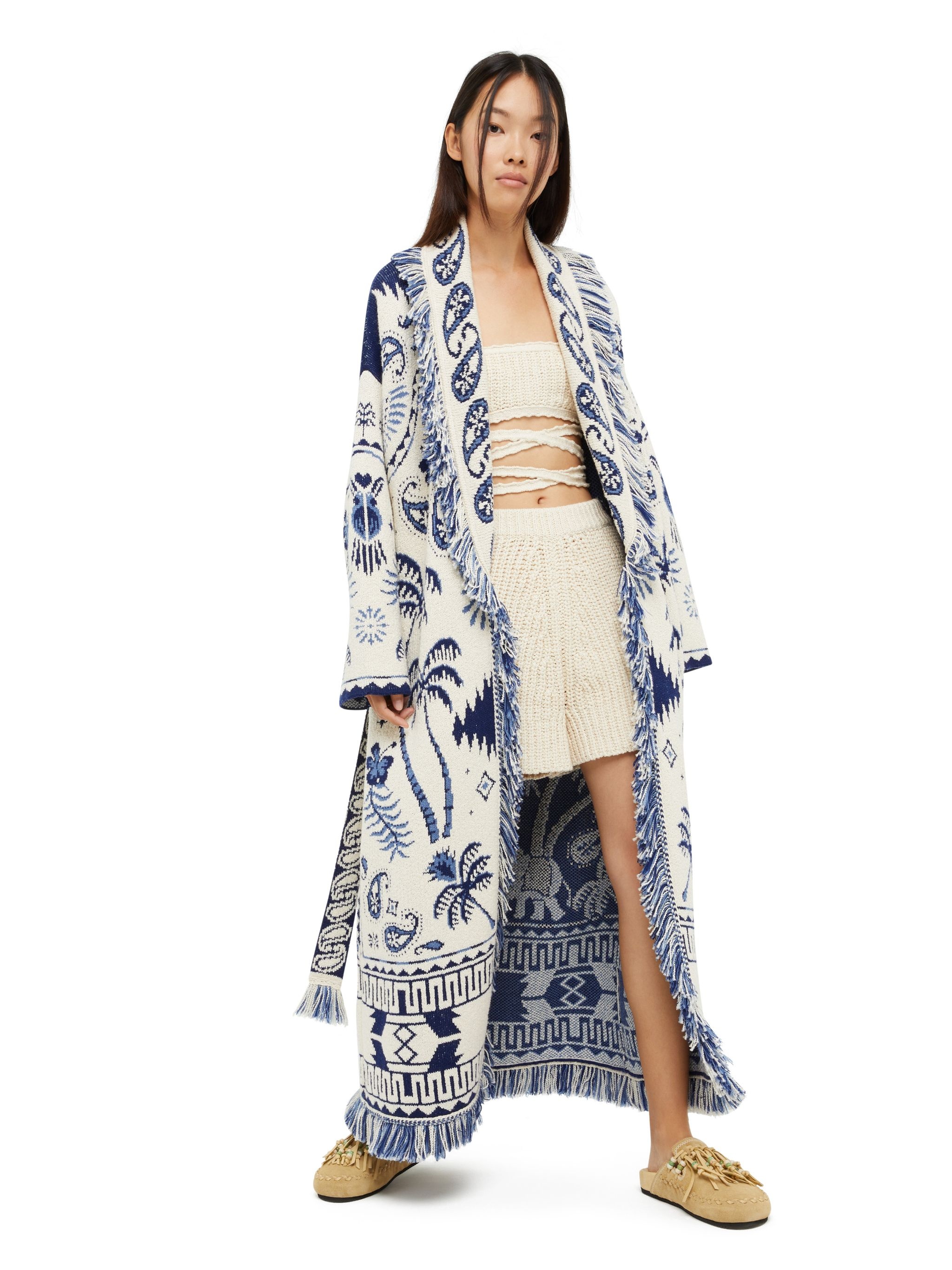 Lush Nature Foulard Coat - 3