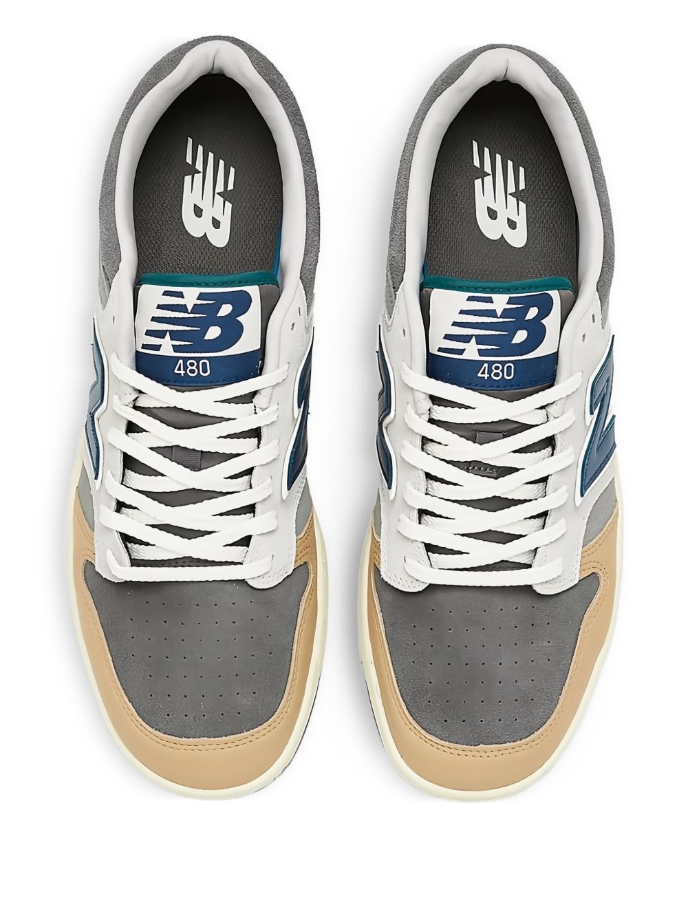 480 "Castlerock/Brown/Navy/New Spruce" sneakers - 4
