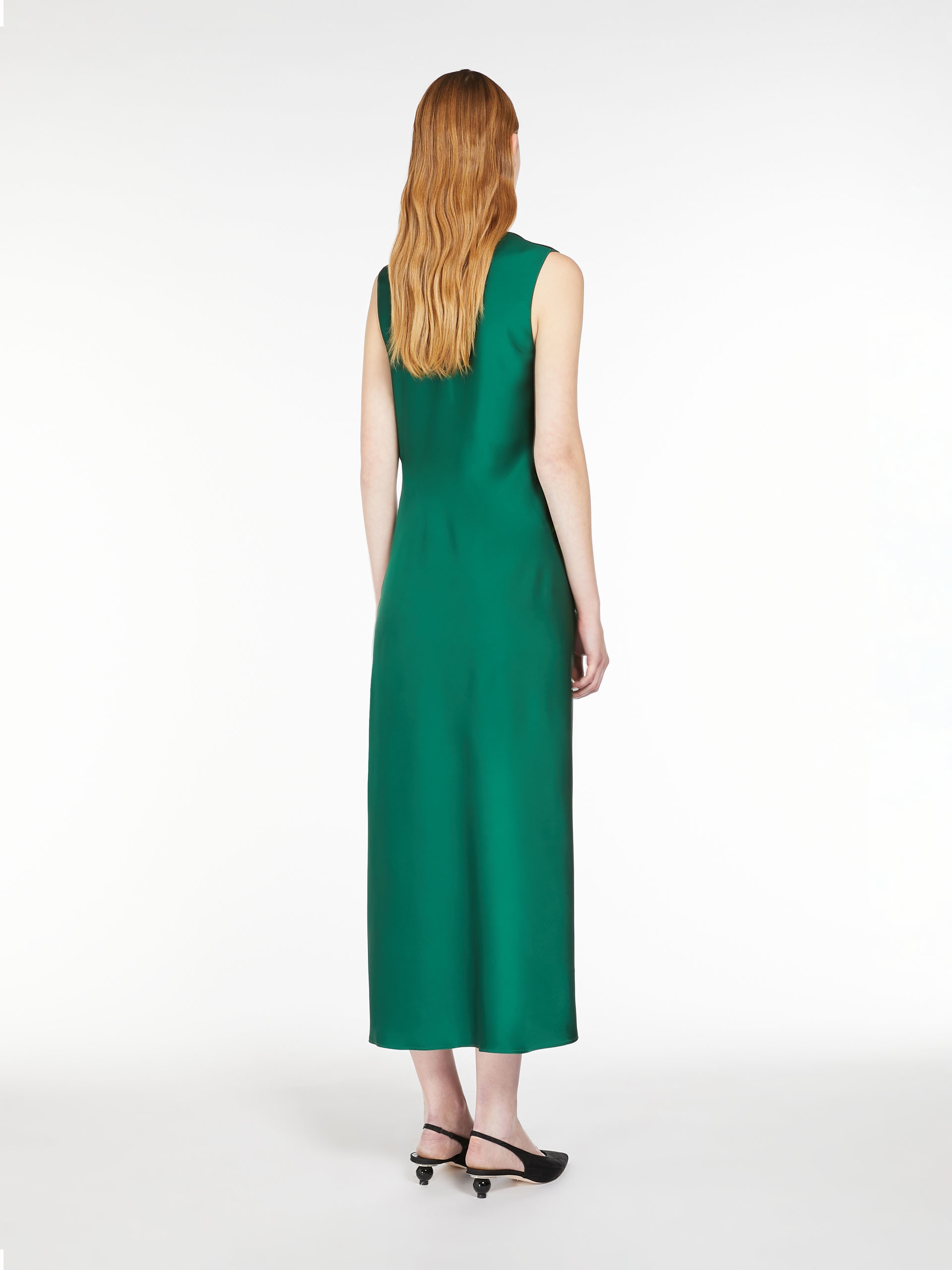 GIUBBA Slim-fit satin dress - 4
