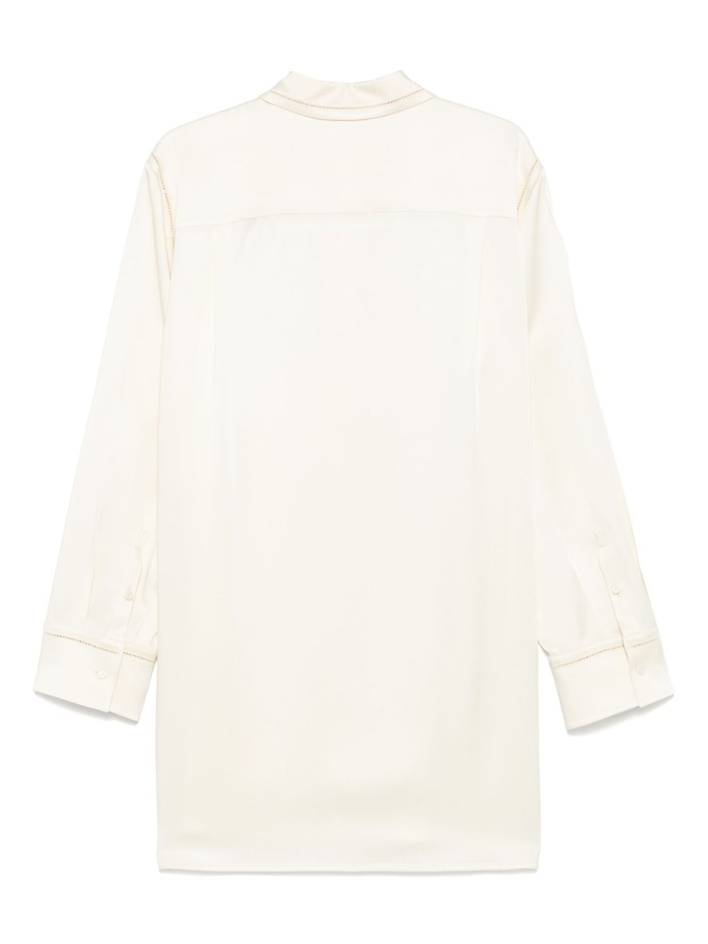 embroidered motif shirt - 2