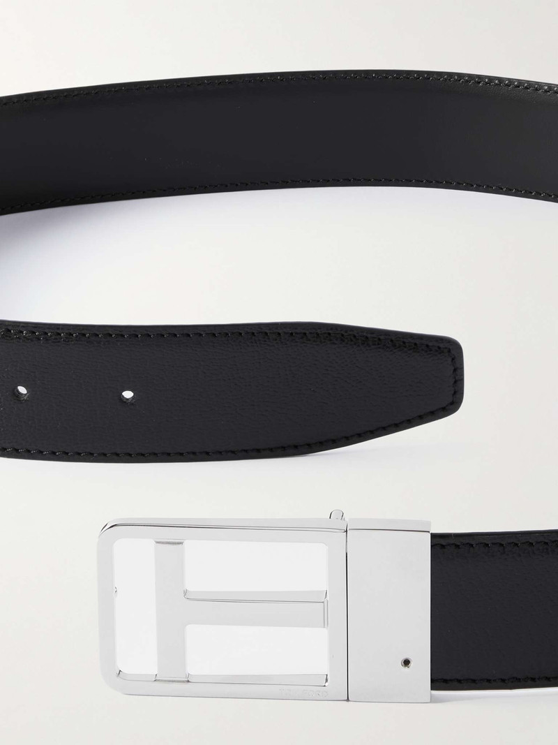 TOM FORD 3.5cm Full-Grain Leather Belt outlook