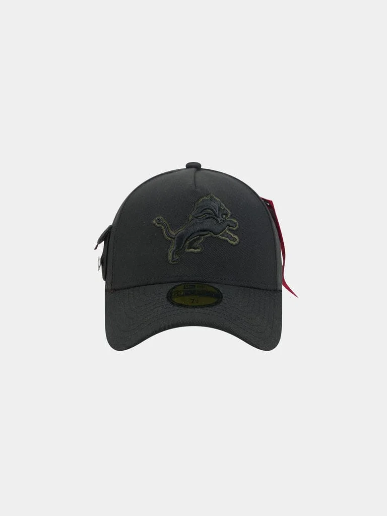 DETROIT LIONS X ALPHA X NEW ERA 59FORTY A-FRAME CAP - 1
