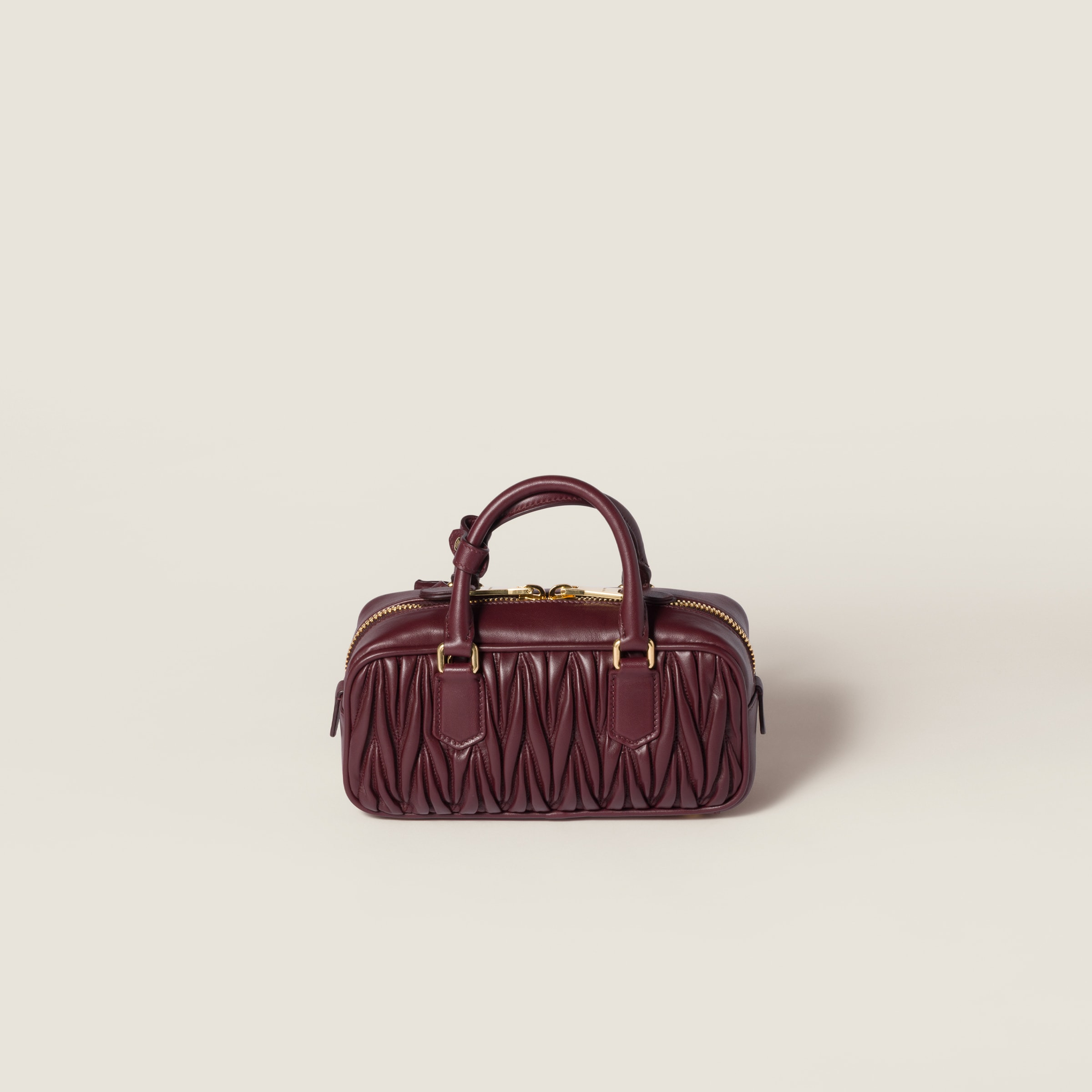 Arcadie matelassé nappa leather bag - 4
