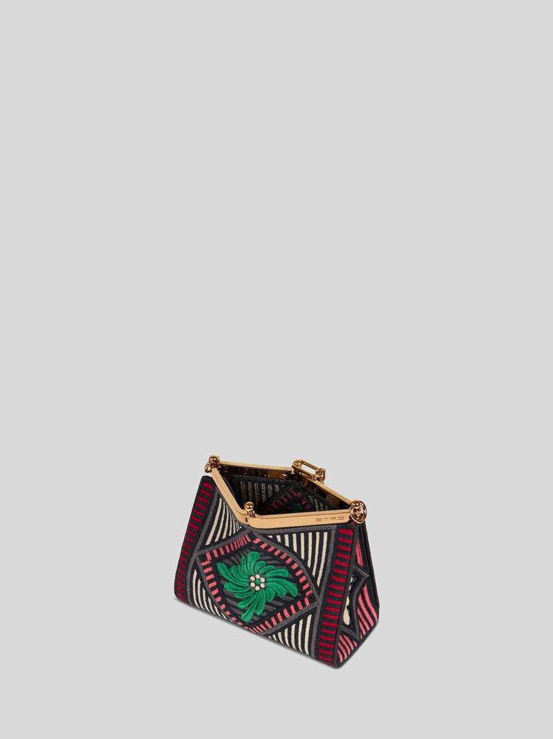 SMALL VELA BAG WITH FLORAL EMBROIDERY 4