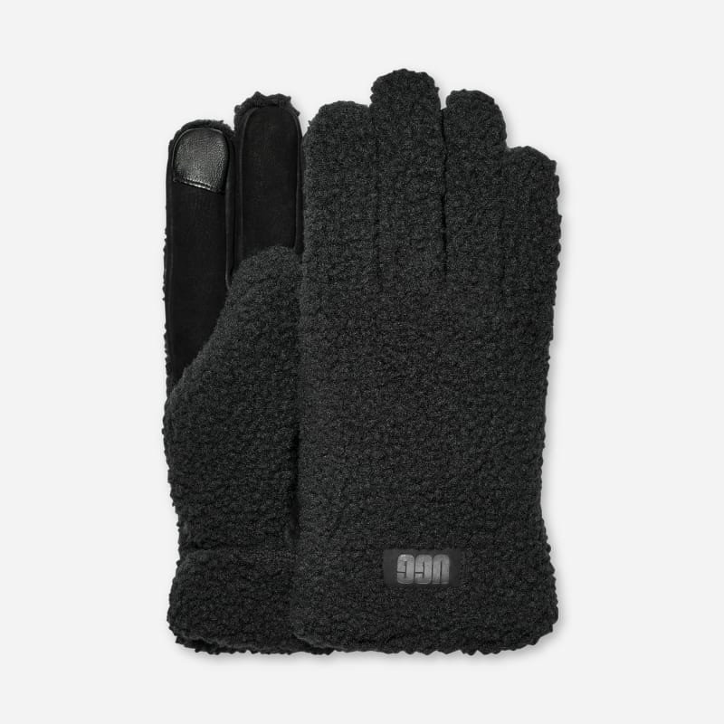 ® Men's ®fluff Glove Fleece in Black 1