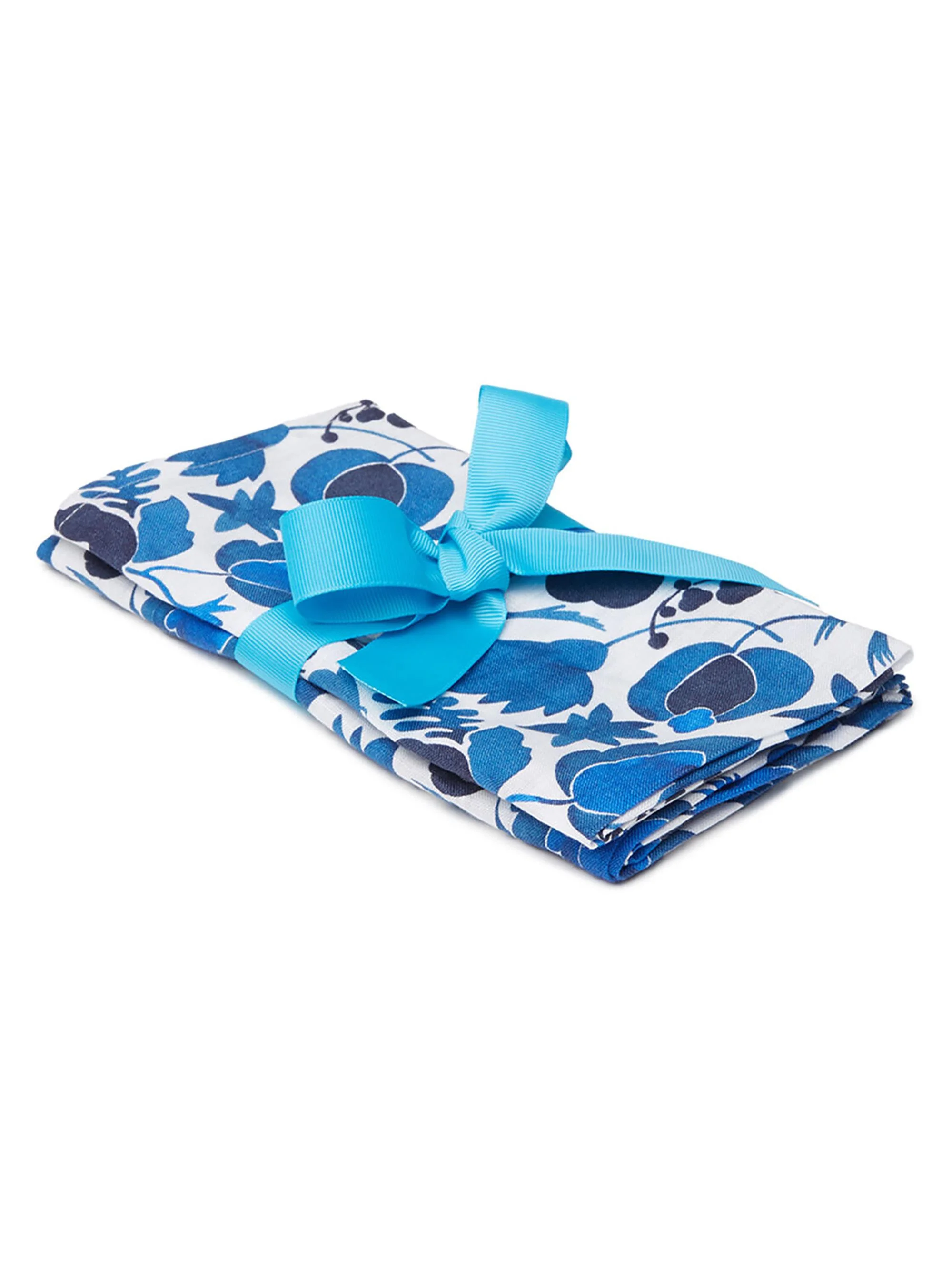 Large Napkin Set of 2 - Wildbird Small Blue - 1