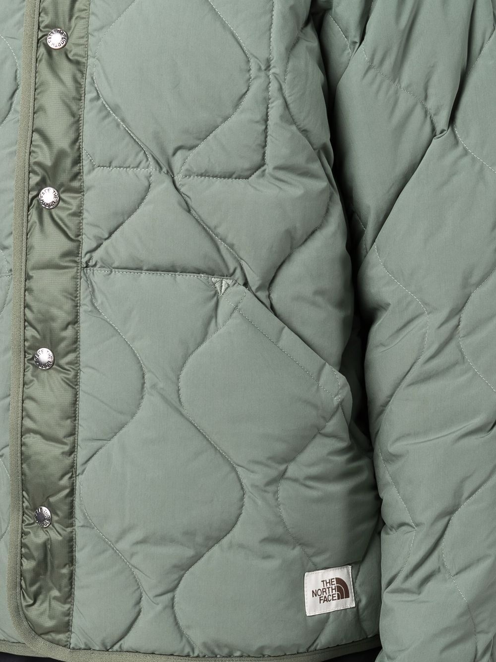 M66 quilted feather-down jacket - 5