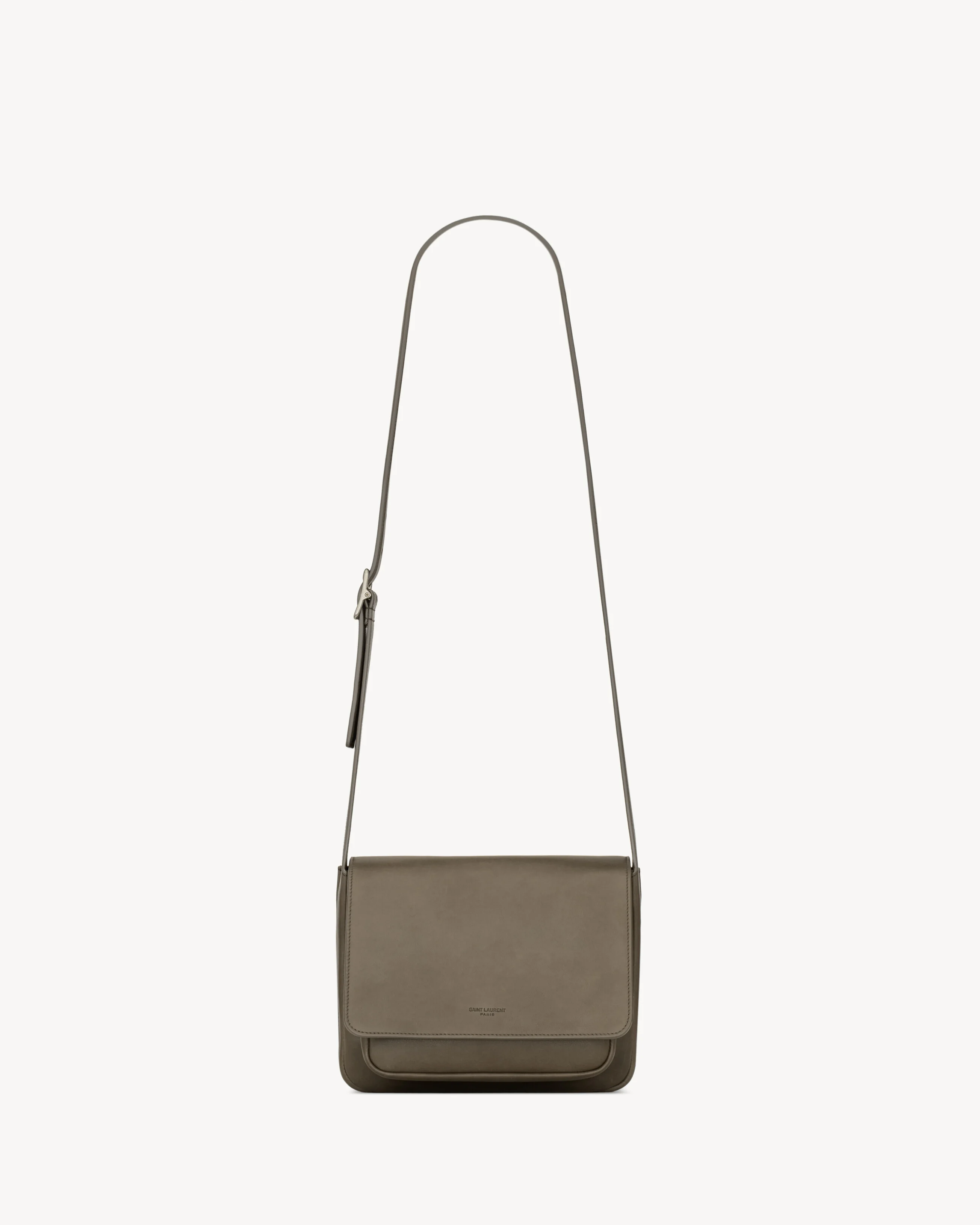 SAINT LAURENT SMALL SATCHEL IN LEATHER - 1