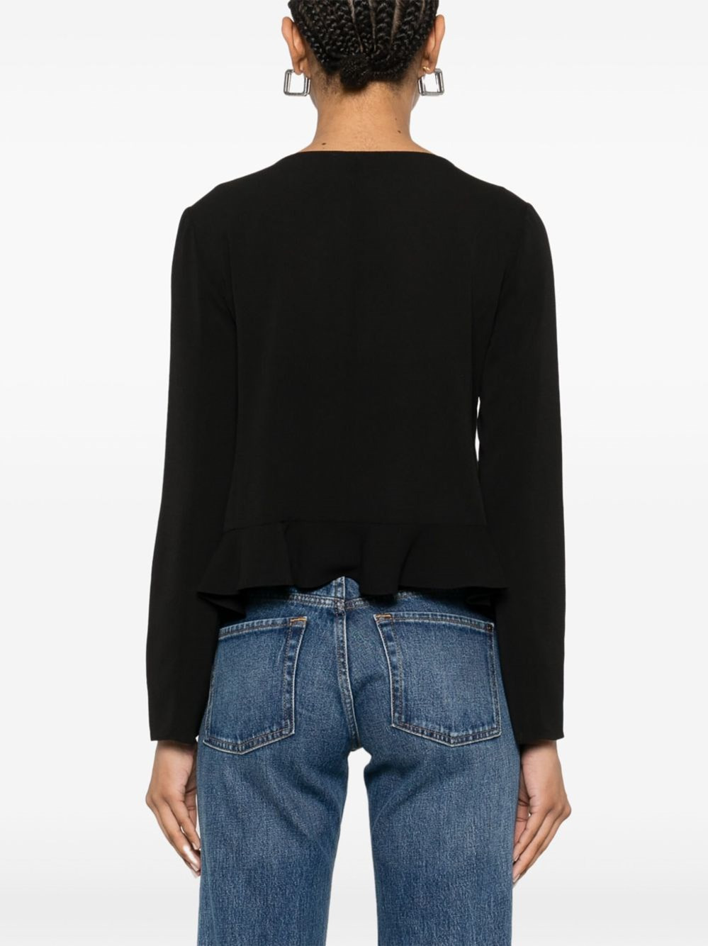 Crepe blazer jacket - 3