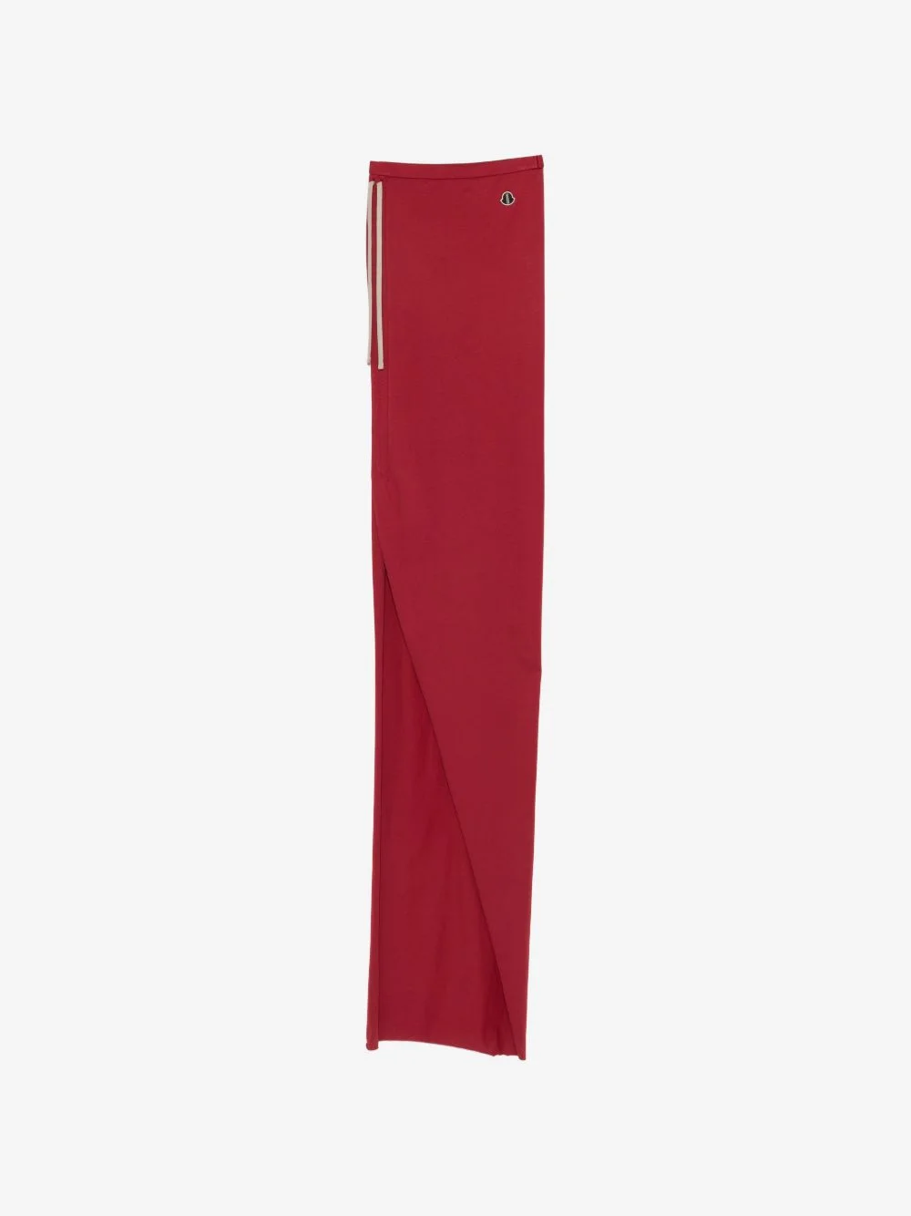 drawstring-split jersey maxi skirt - 1