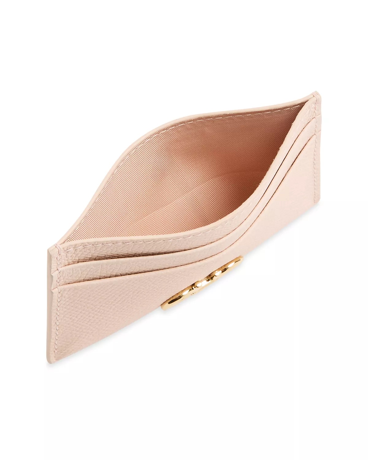 Gancini Leather Card Case - 2