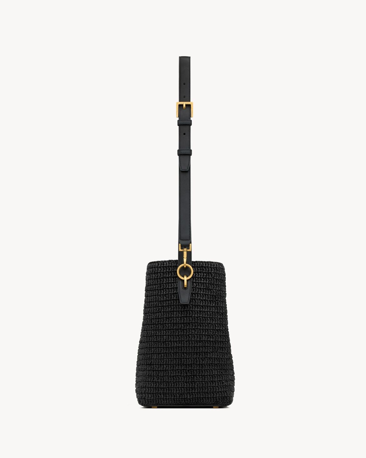 LE 37 IN WOVEN RAFFIA AND VEGETABLE-TANNED LEATHER - 6