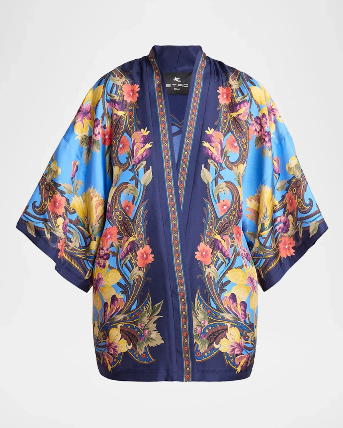 Kesa Silk Jacquard Jacket - 1