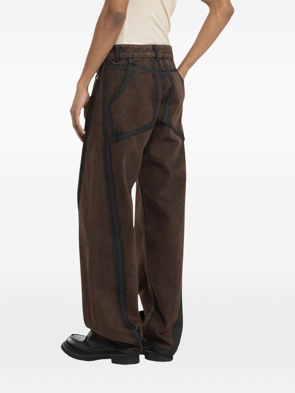 wide-leg jeans - 2