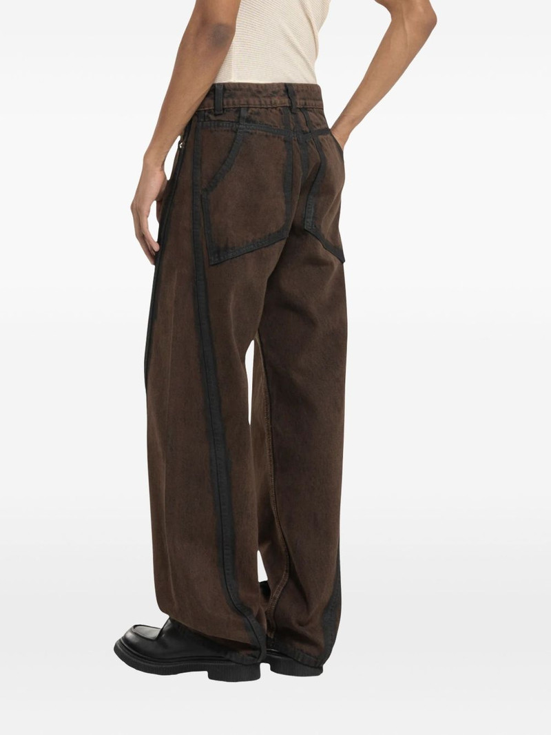 ECKHAUS LATTA wide-leg jeans outlook
