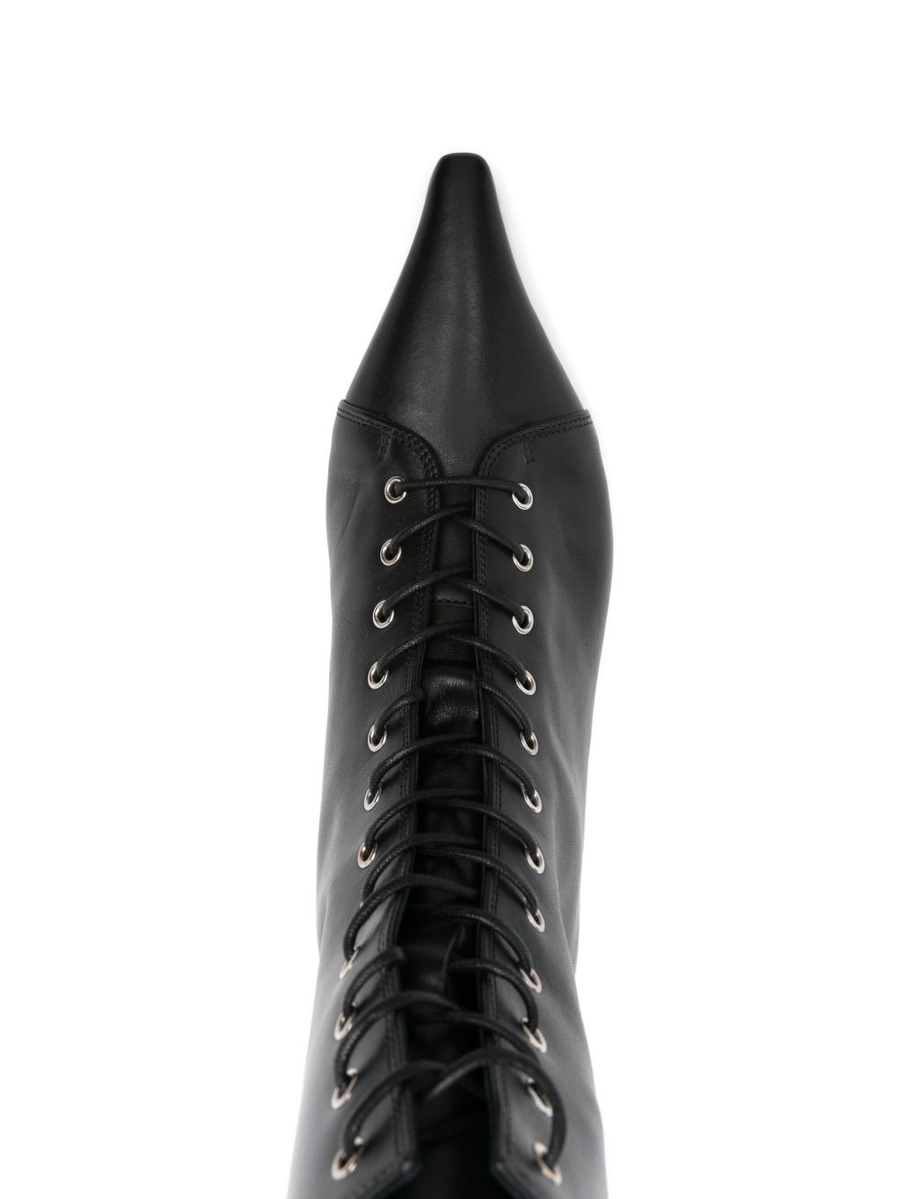 40mm Trixi lace-up pointed-toe boots - 4