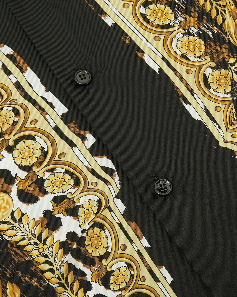 Wild Barocco Illusion Silk Shirt 4