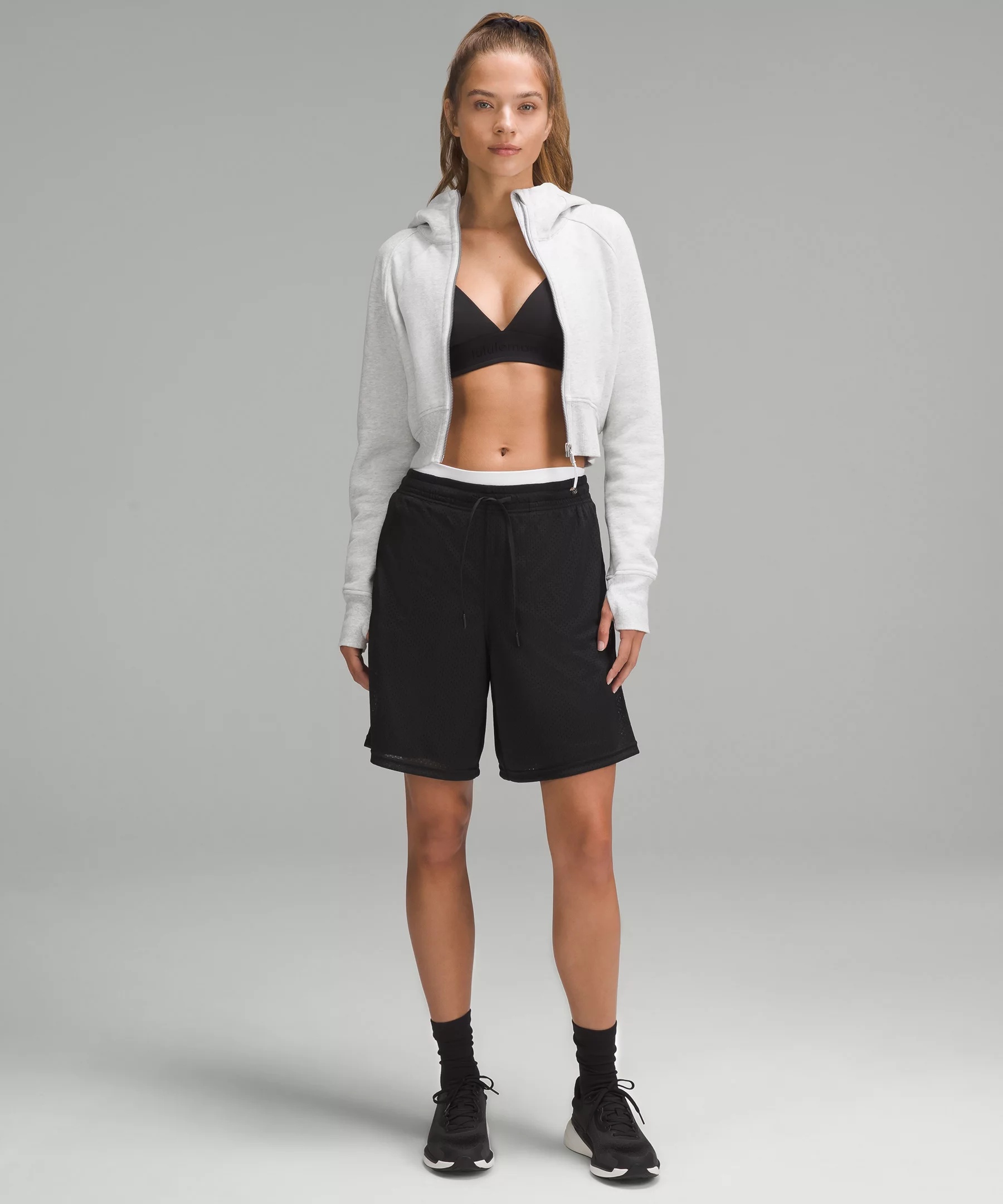 Relaxed-Fit Mesh Training Short 8" - 2
