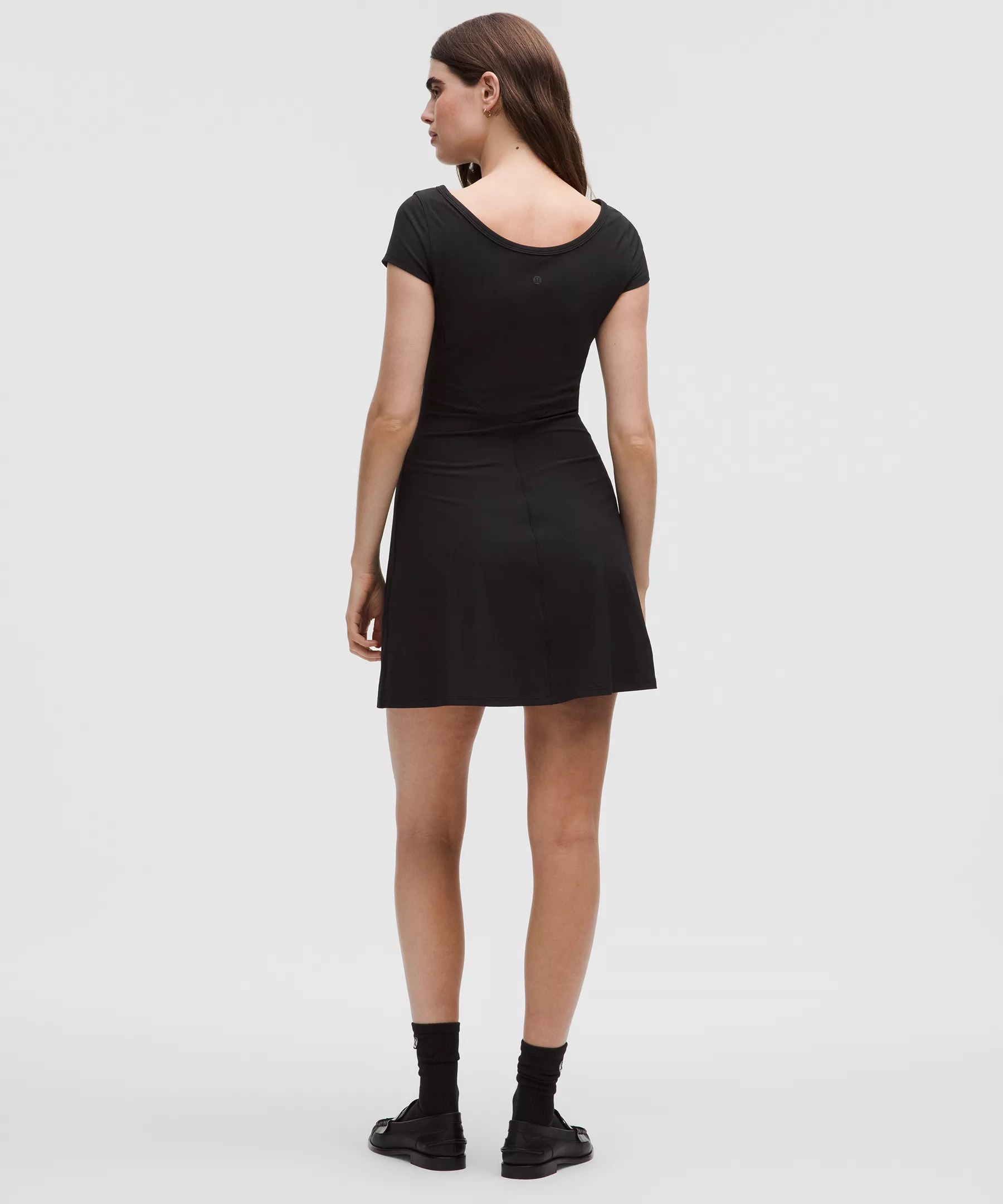All Aligned Ribbed Mini Dress - 2