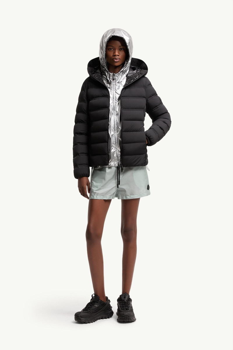 Moncler Alete Hooded Short Down Jacket outlook