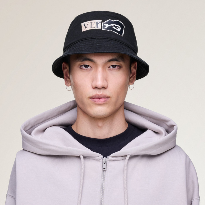 Y-3 GRAPHIC BUCKET HAT 4