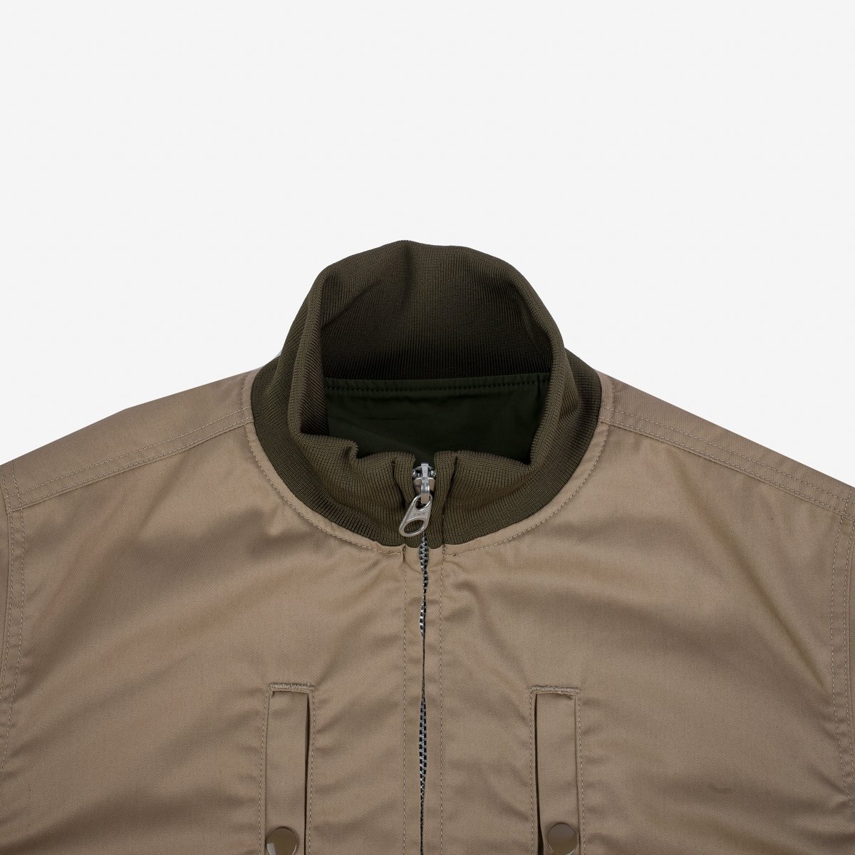 IHJ-130-OLV Reversible Tanker Jacket - Olive - 20