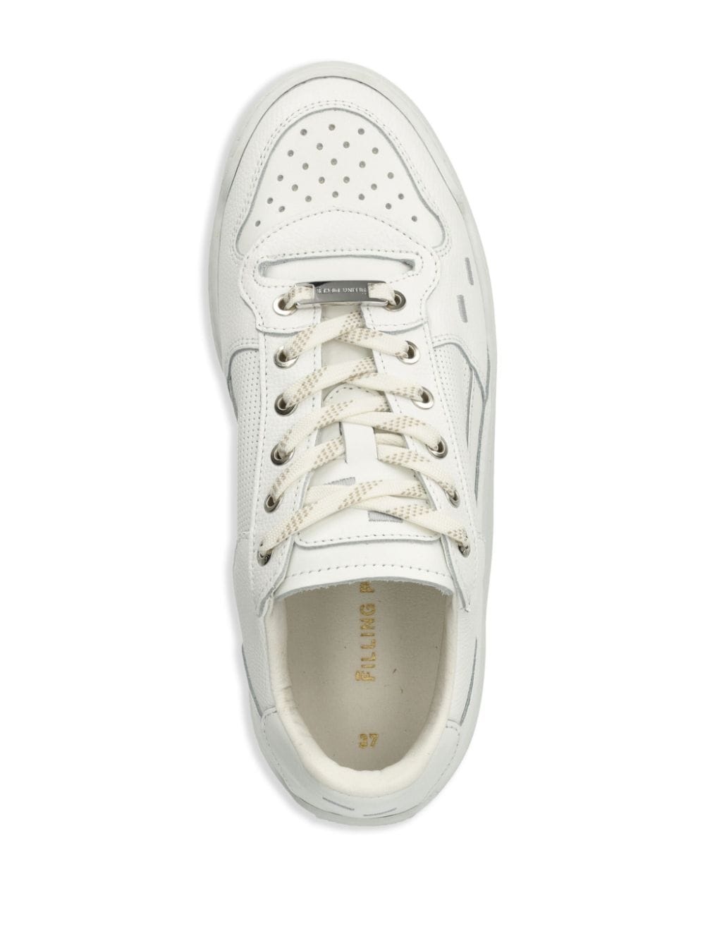 leather sneakers - 4
