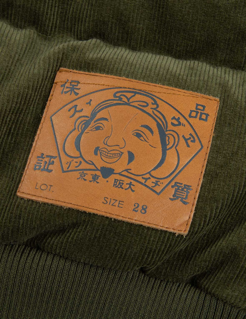 Godhead Embroidery Corduroy Down Jacket 11