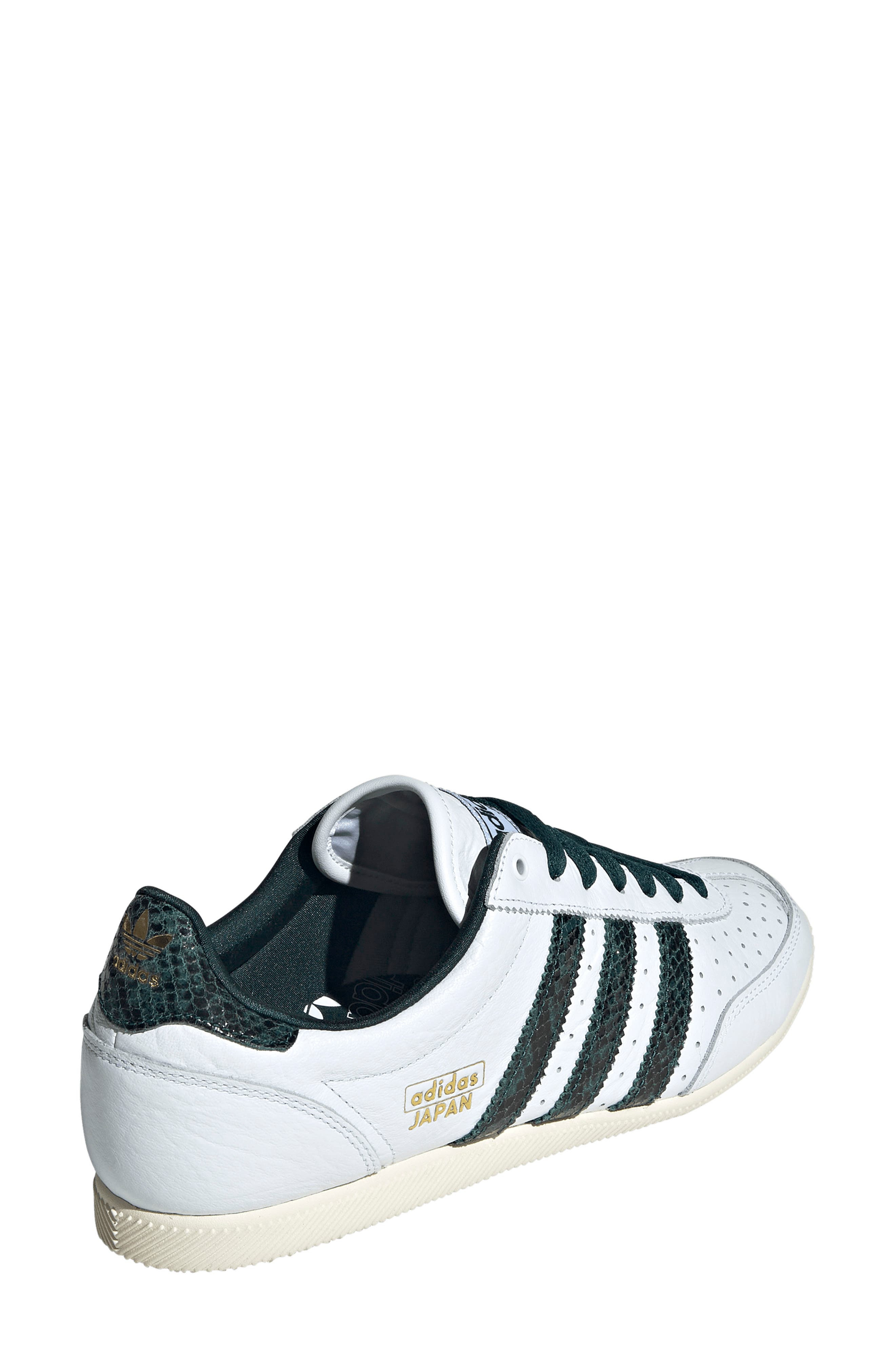 adidas Japan Low Top Sneaker in White/Green/Aurora Ivy at Nordstrom - 2
