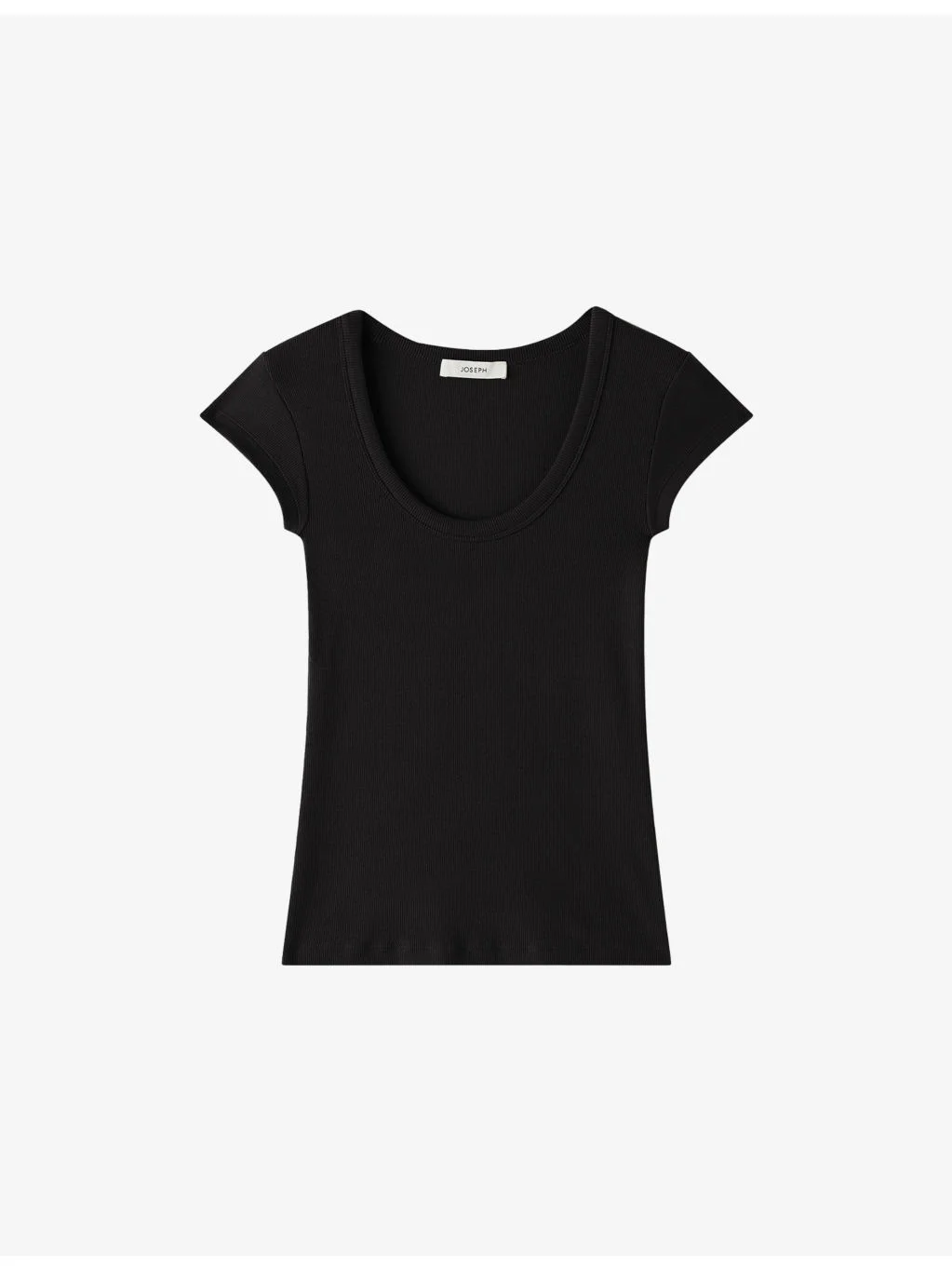 Saba Round-Neck Stretch-Cotton Top - 1
