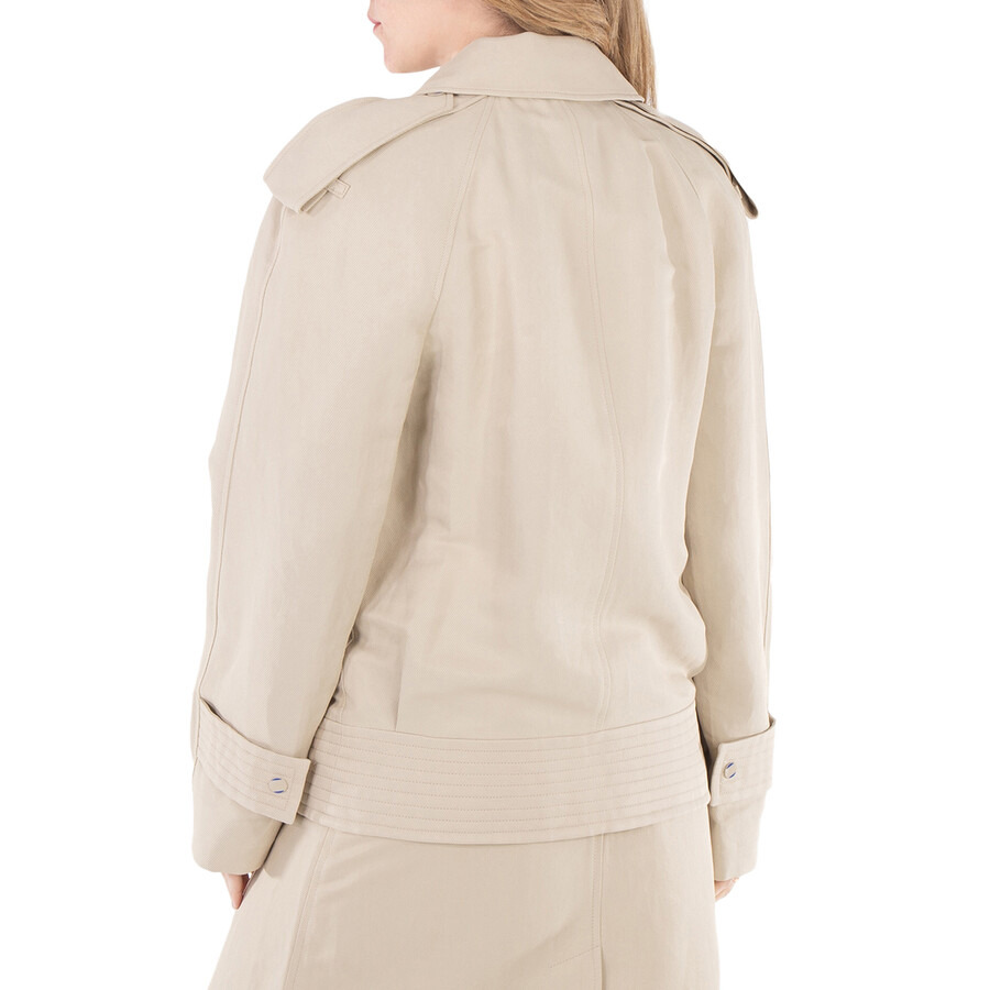 Burberry Double-Breasted Canvas Trench Jacket - 3