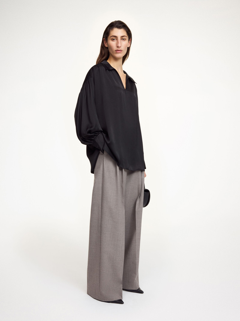 BY MALENE BIRGER Leonora Satin blouse outlook