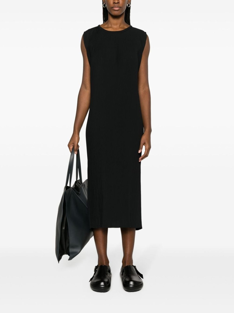 HENRIK VIBSKOV Pull plissÃ©-crepe midi dress outlook