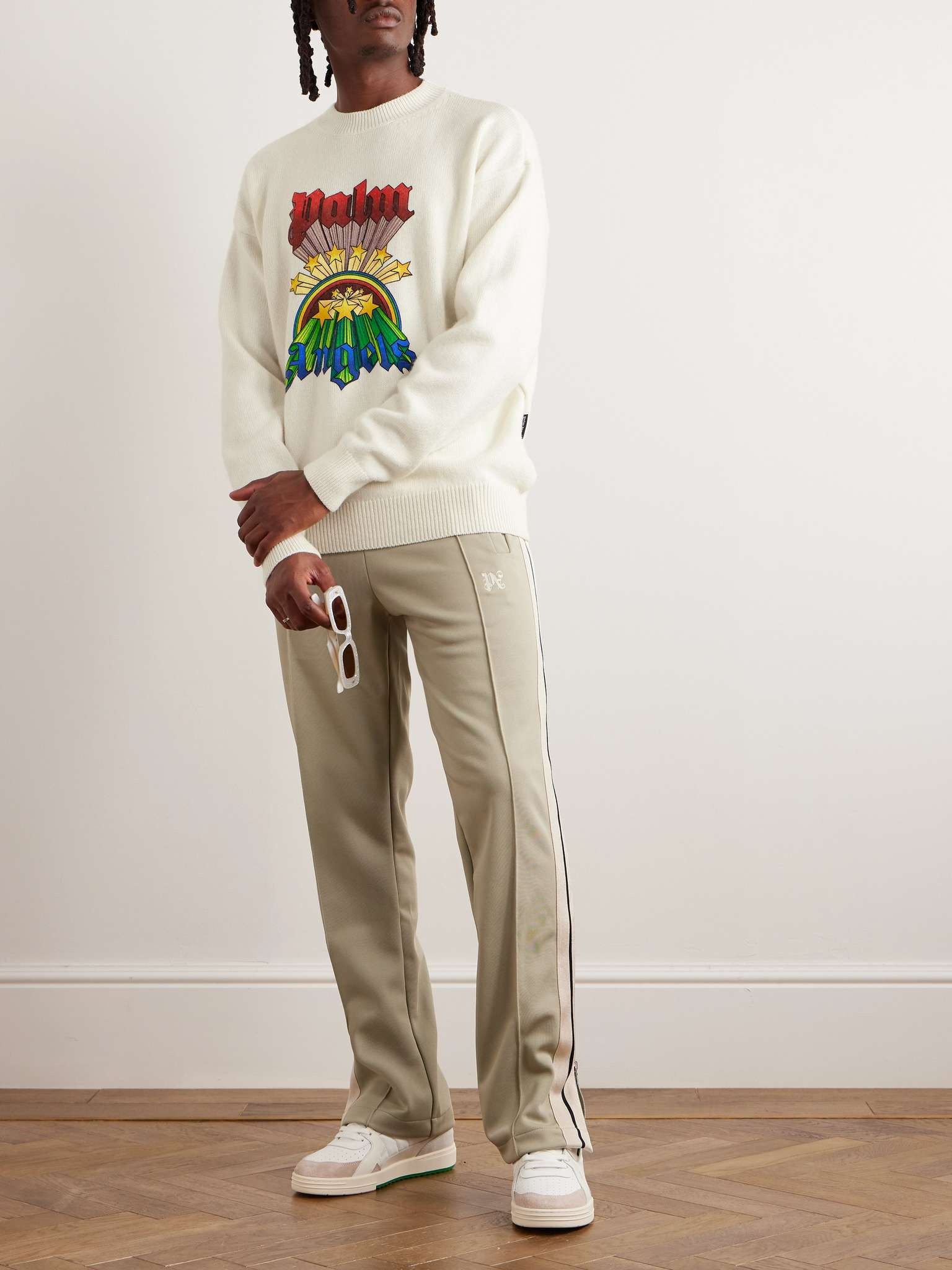 Logo-Print Knitted Sweater - 2