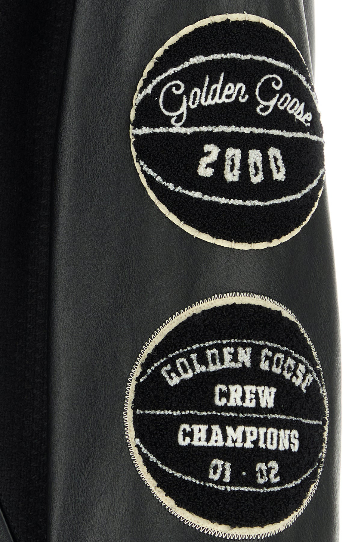 Black wool bomber jacket - 3