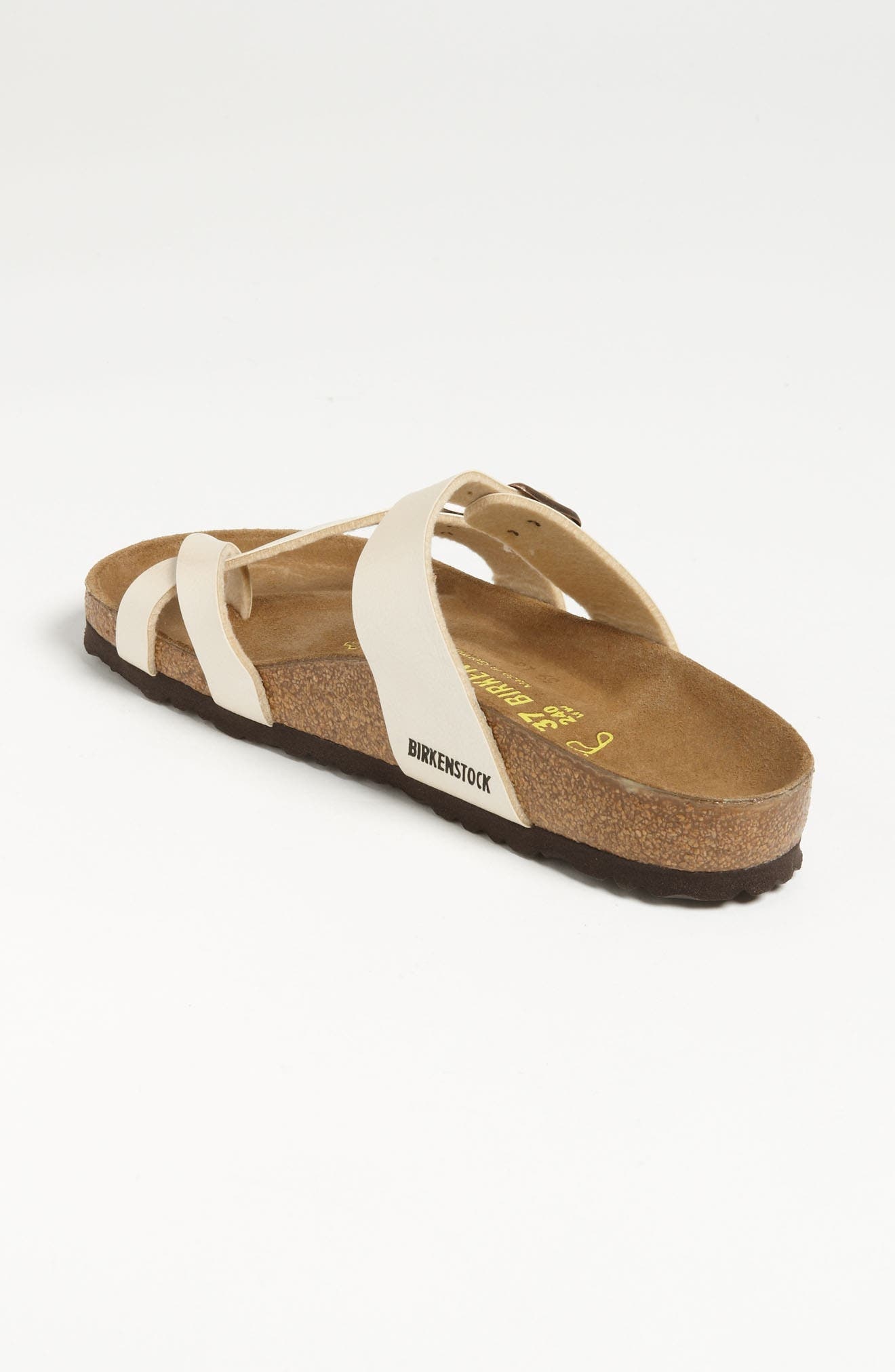 Birkenstock Mayari Birko-Flor Sandal in Antique Lace White at Nordstrom - 2